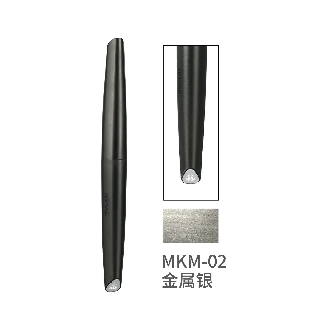 MKM-02 Marker pen metal silver