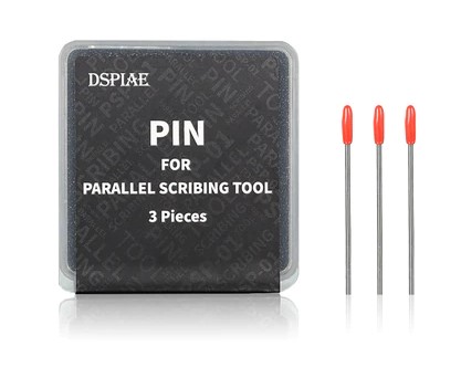 Parallel scribing tool pins