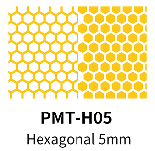 Pre cut masking tape hexagonal 5mm