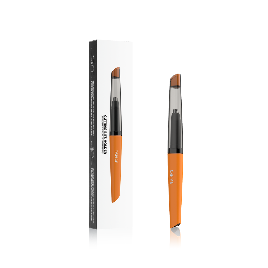 Graveer stift houder oranje