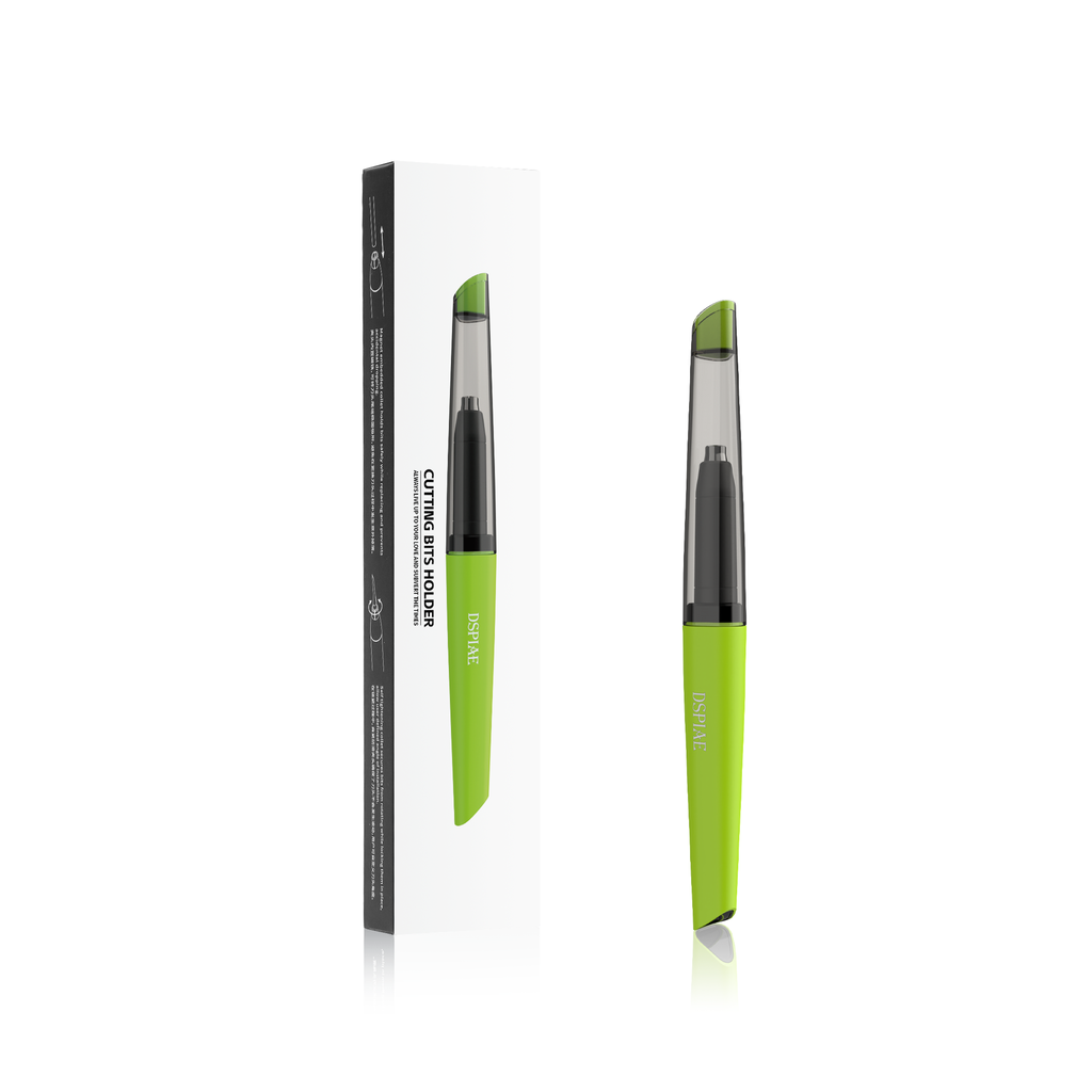 Graveer stift houder groen