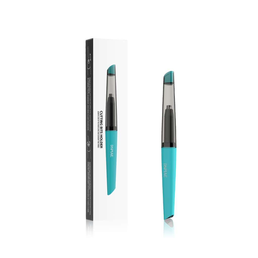 Graveer stift houder aqua