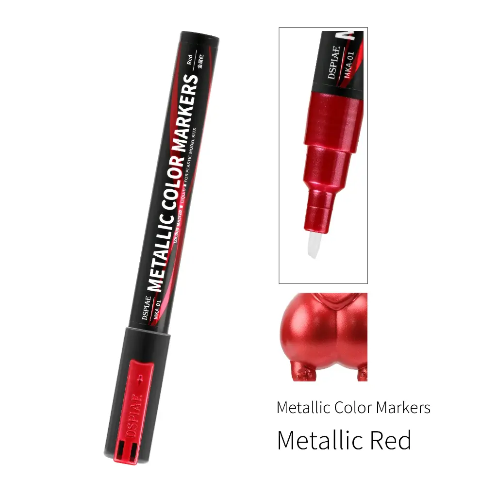 MKA-01 Marker pen metallic red