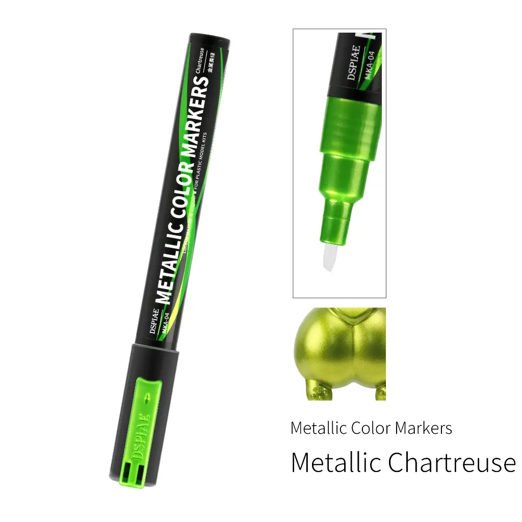 MKA-04 Marker pen metallic yellow and green