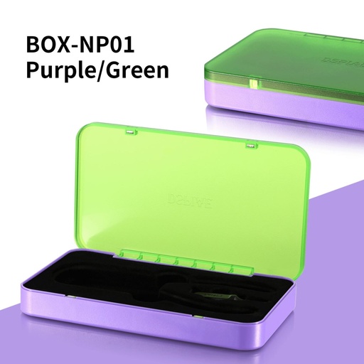[BOX-NP01] BOX-NP01  Storage box for nipper green purple
