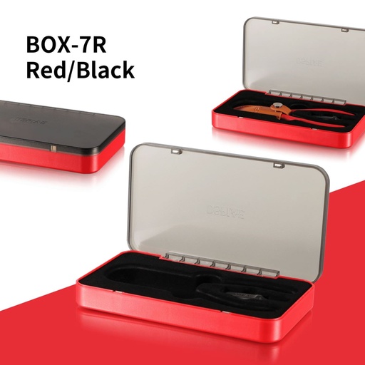 [BOX-7R] BOX-7R  Storage box for nipper red