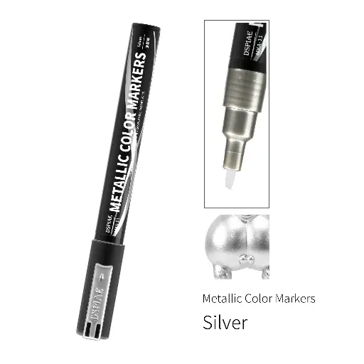 [MKA-11] MKA-11 Marker pen metallic silver