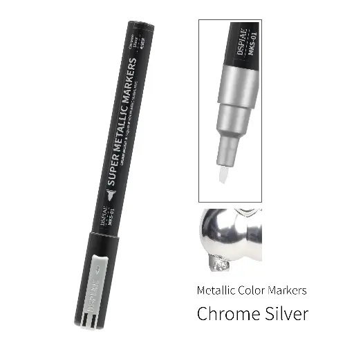 [MKS-01] MKS-01 Marker pen Super metallic Chrome silver